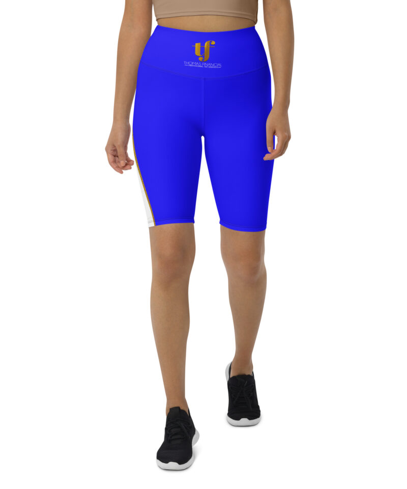 TF Blue Biker Shorts