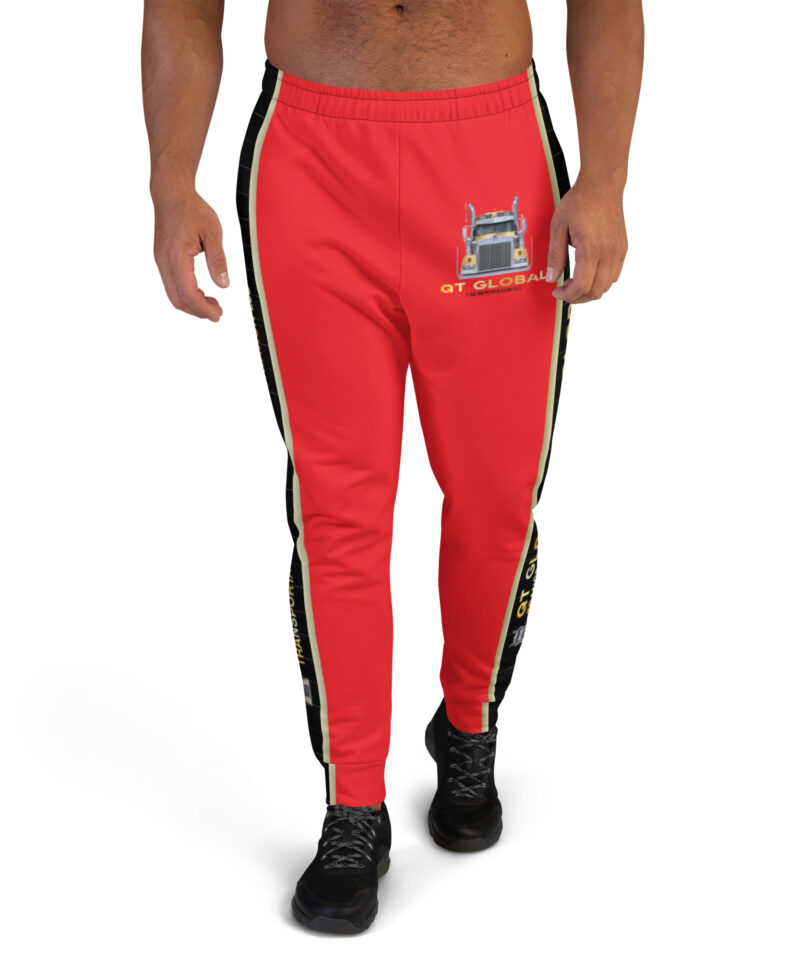 QT Red Men's Joggers