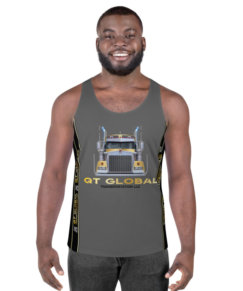 QT Grey Unisex Tank Top