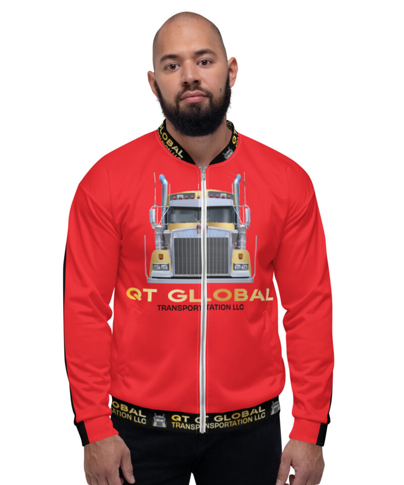 QT Red Bomber Jacket 3