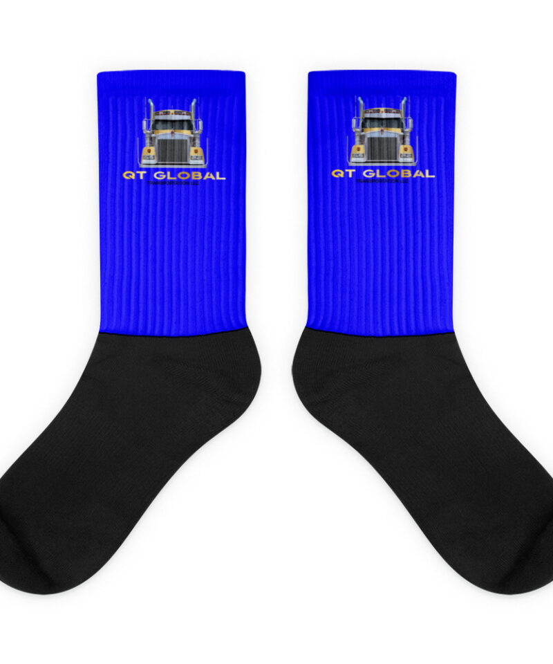 QT Blue Socks