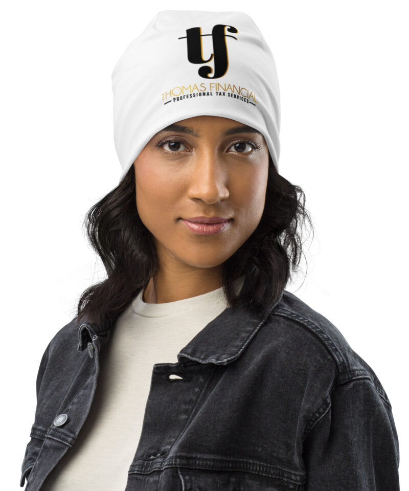 TF White TF White Beanie