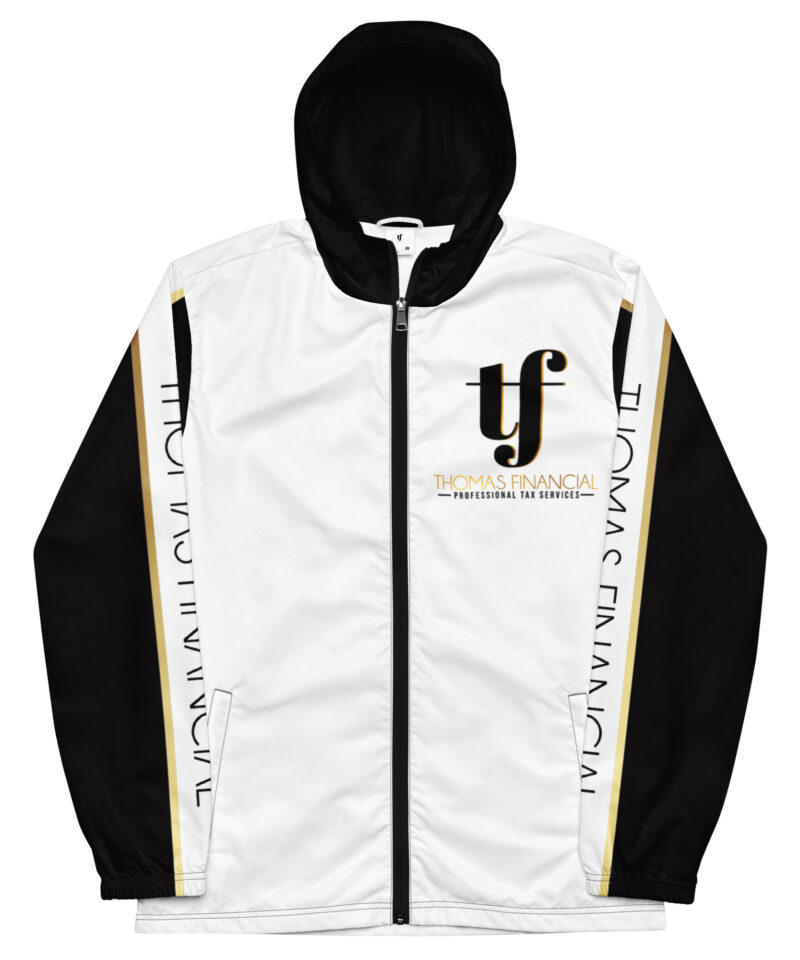 TF White Men’s windbreaker