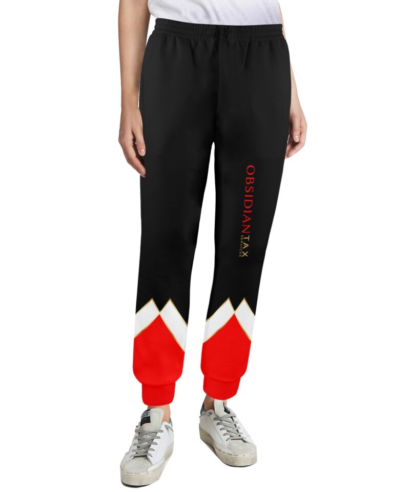 black obs jogger 2 Women's Casual Sweatpants (Model L72)