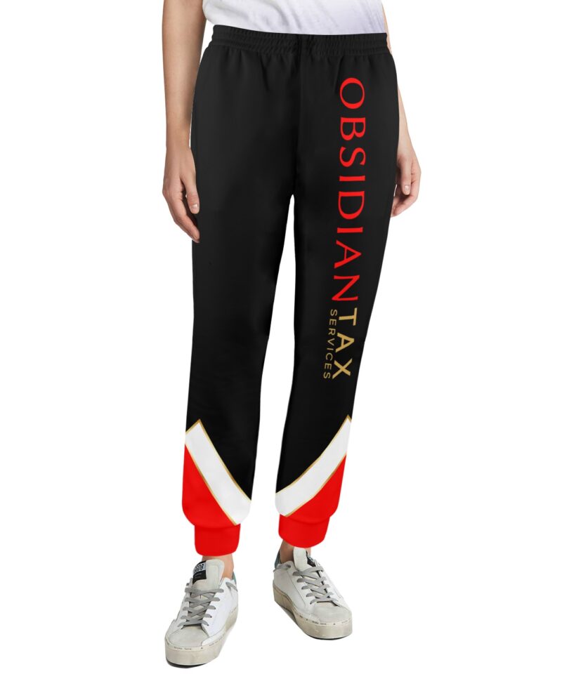 obsidian black joggers Women's Casual Sweatpants (Model L72)