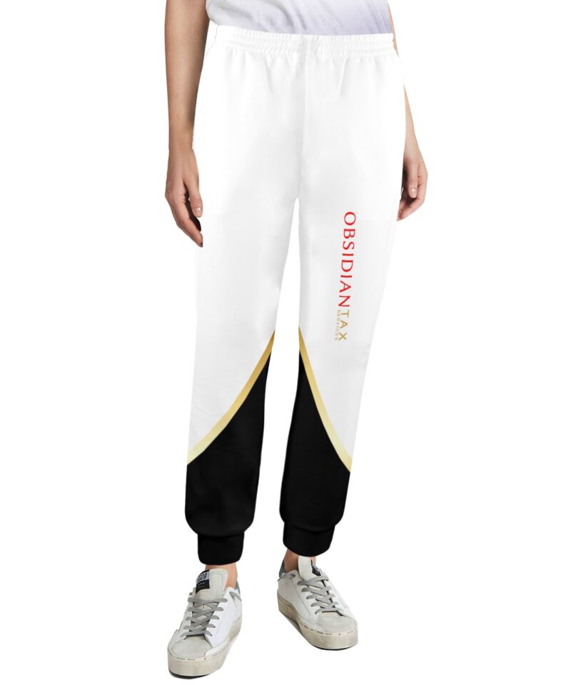 000black obs jogger 3 Women's Casual Sweatpants (Model L72)